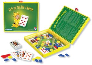 Lire la suite à propos de l’article Le Nain Jaune : jeu de cartes plateau et jetons