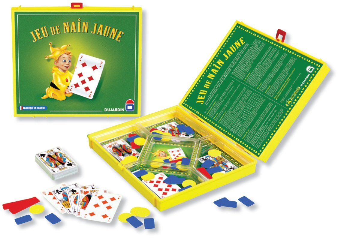 Lire la suite à propos de l’article Le Nain Jaune : jeu de cartes plateau et jetons